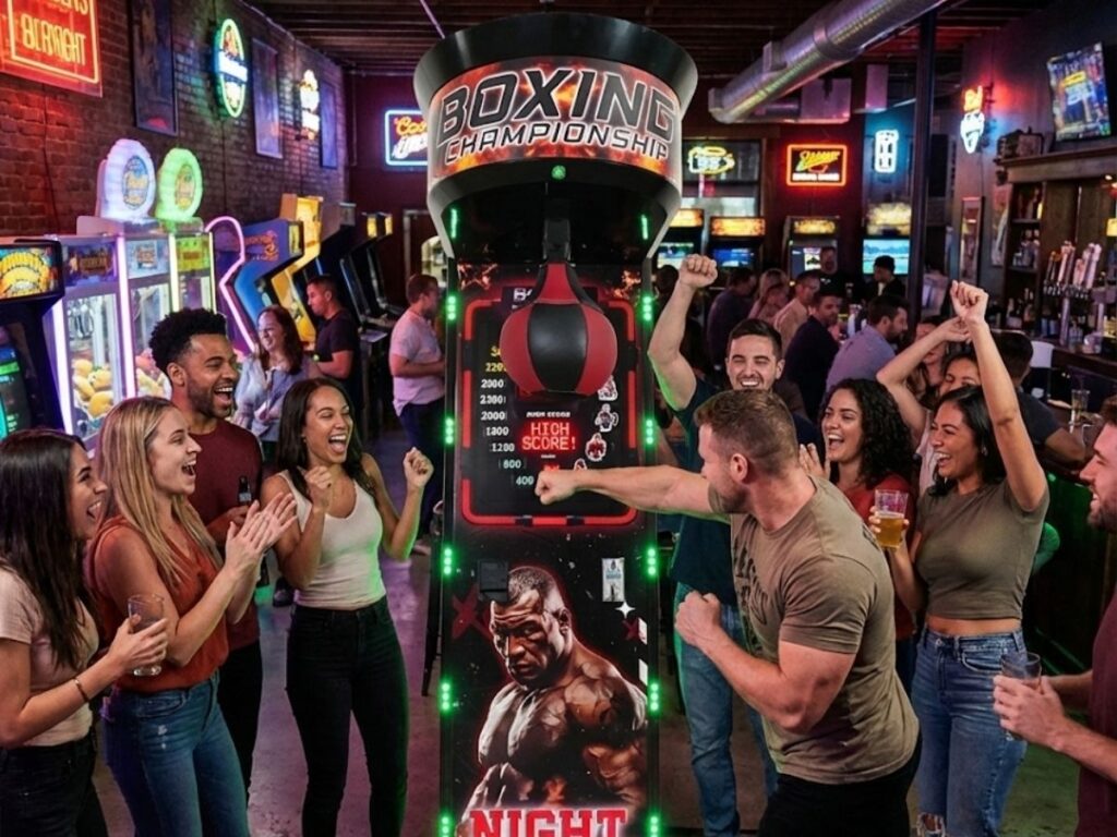 Where to Place a Boxing Machine to Maximize Plays and Revenue