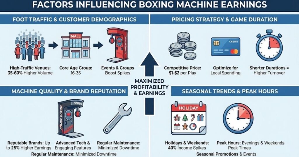 Factors That Influence Boxing Machine Earnings